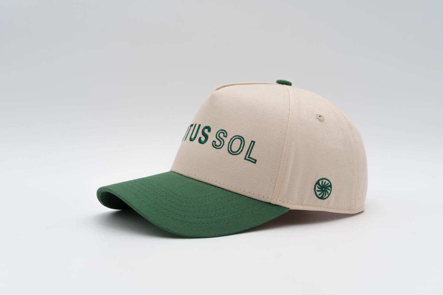 THE SOL HAT | ROLEX GREEN & NATURAL