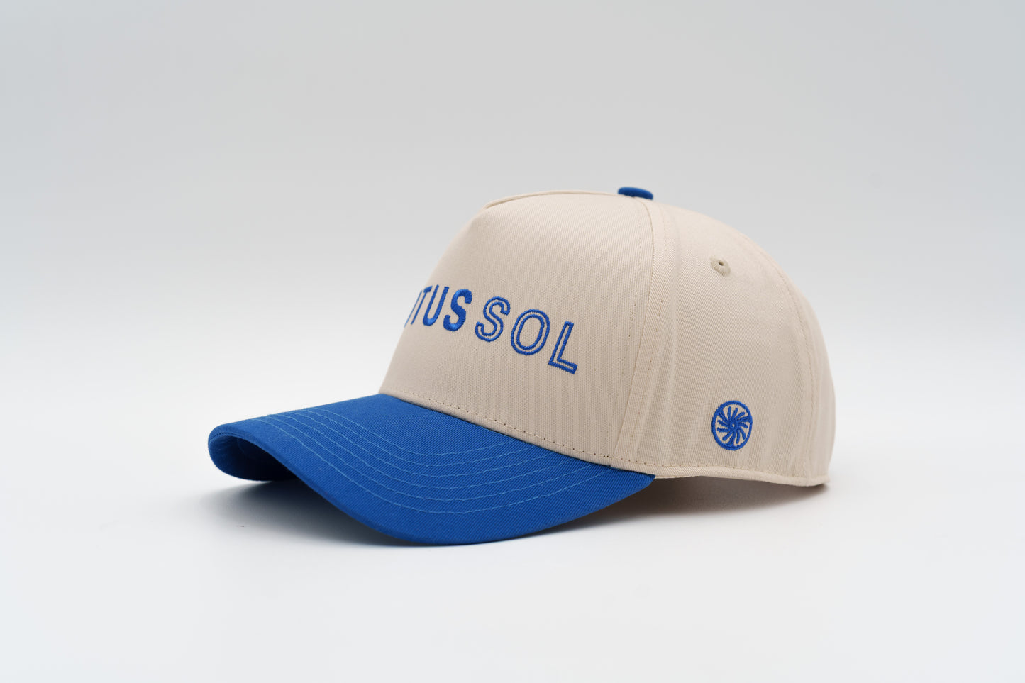 THE SOL HAT | DEEP BLUE & NATURAL