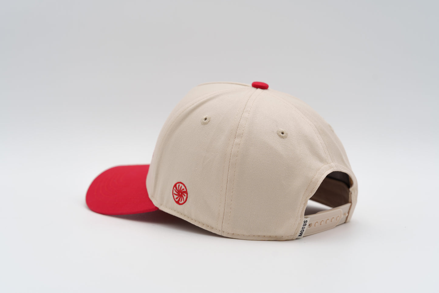 THE SOL HAT | CHERRY RED & NATURAL