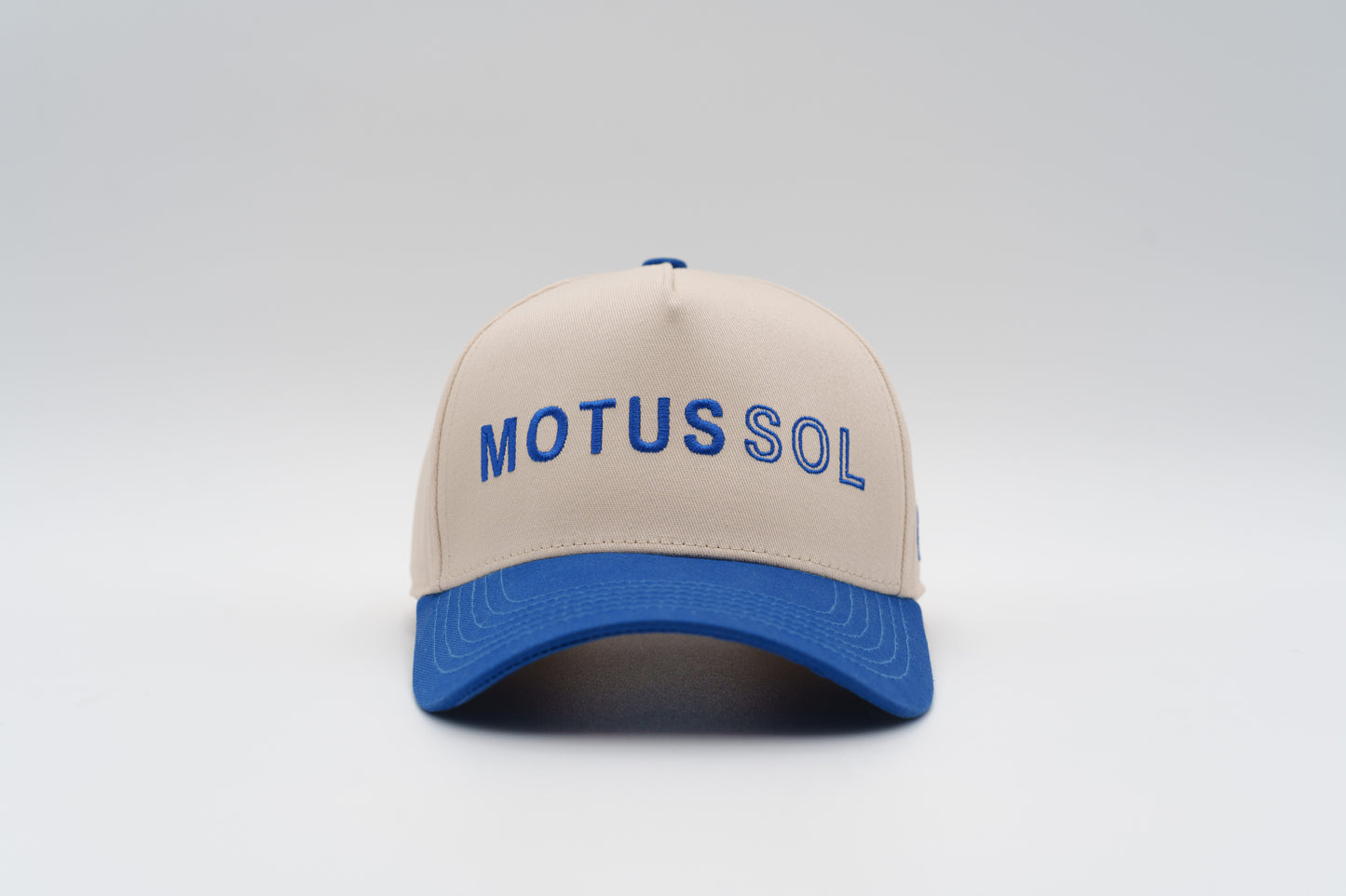 THE SOL HAT | DEEP BLUE & NATURAL