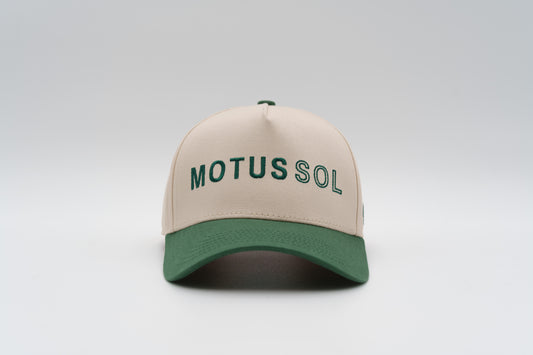 THE SOL HAT | ROLEX GREEN & NATURAL
